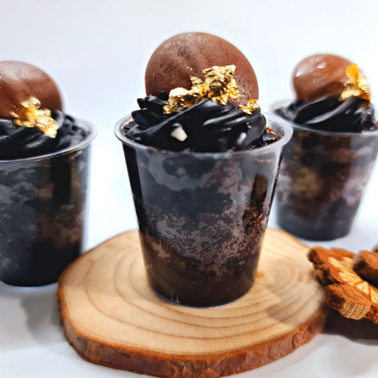 Triple Chocolate Mini Dessert Cups