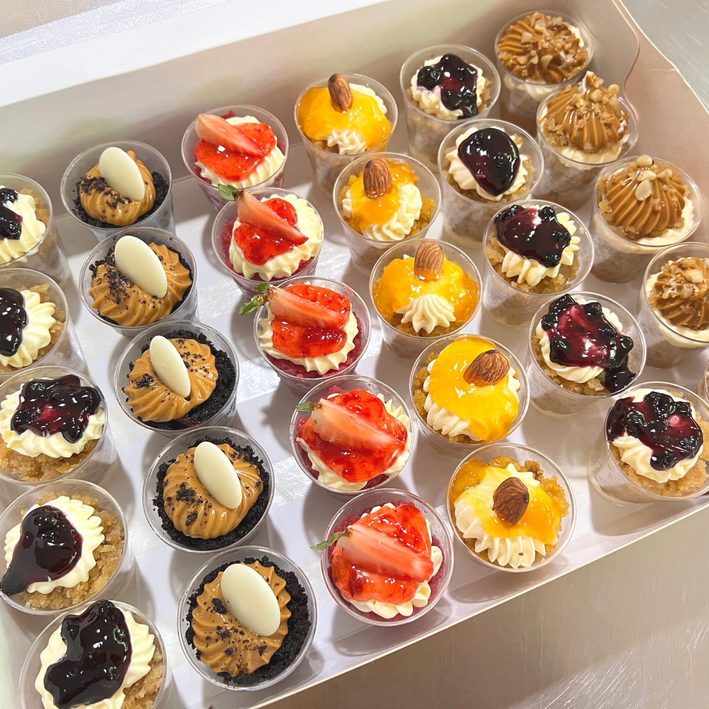 Assorted Mini Dessert Cups