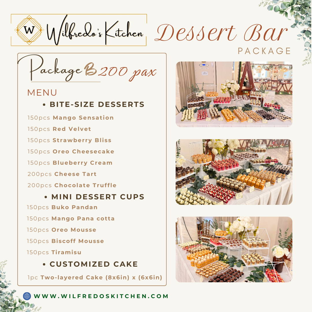 Dessert Bar Packages