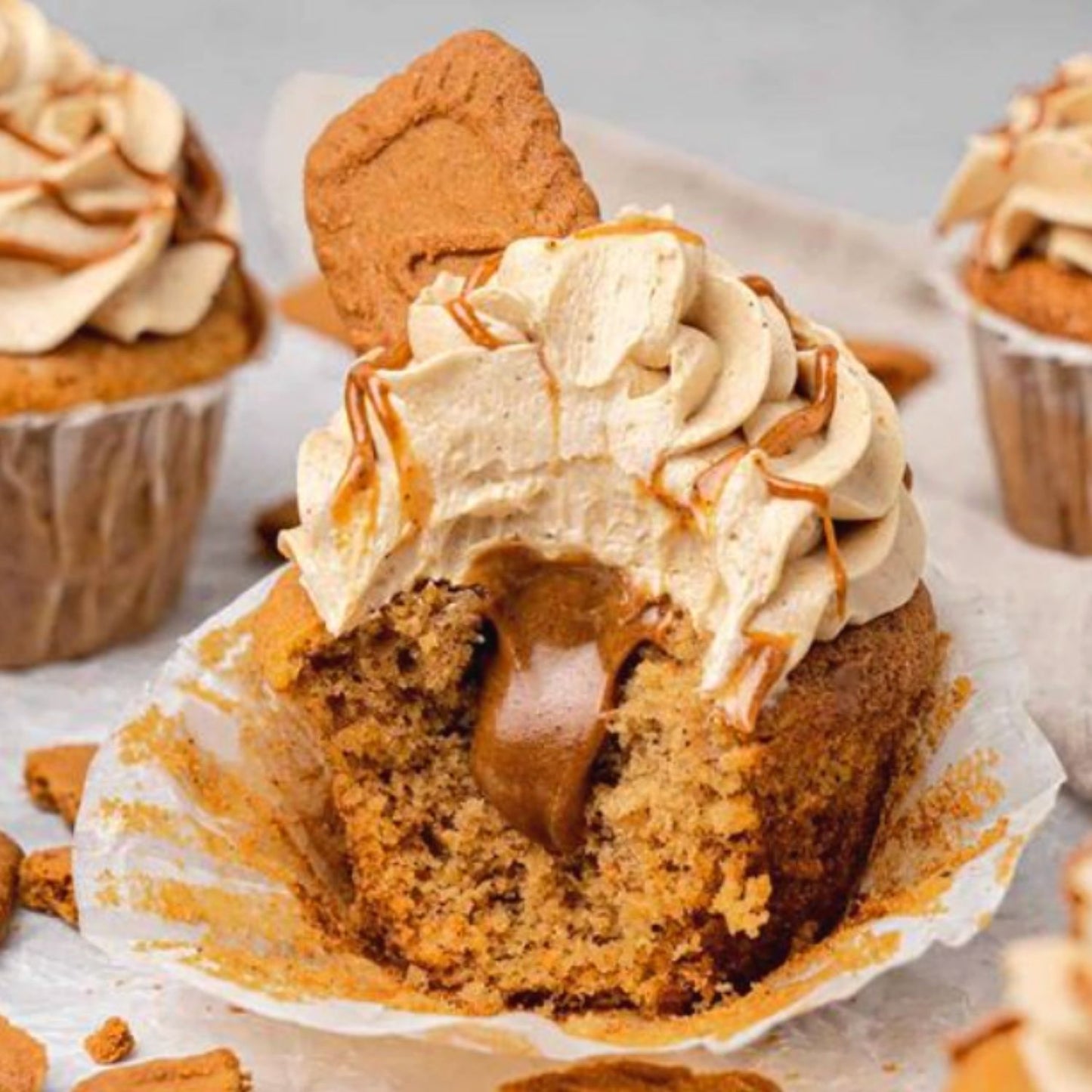 Biscoff Cupcake