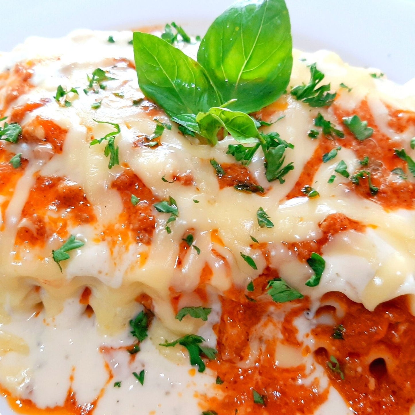 Creamy Beef Lasagna