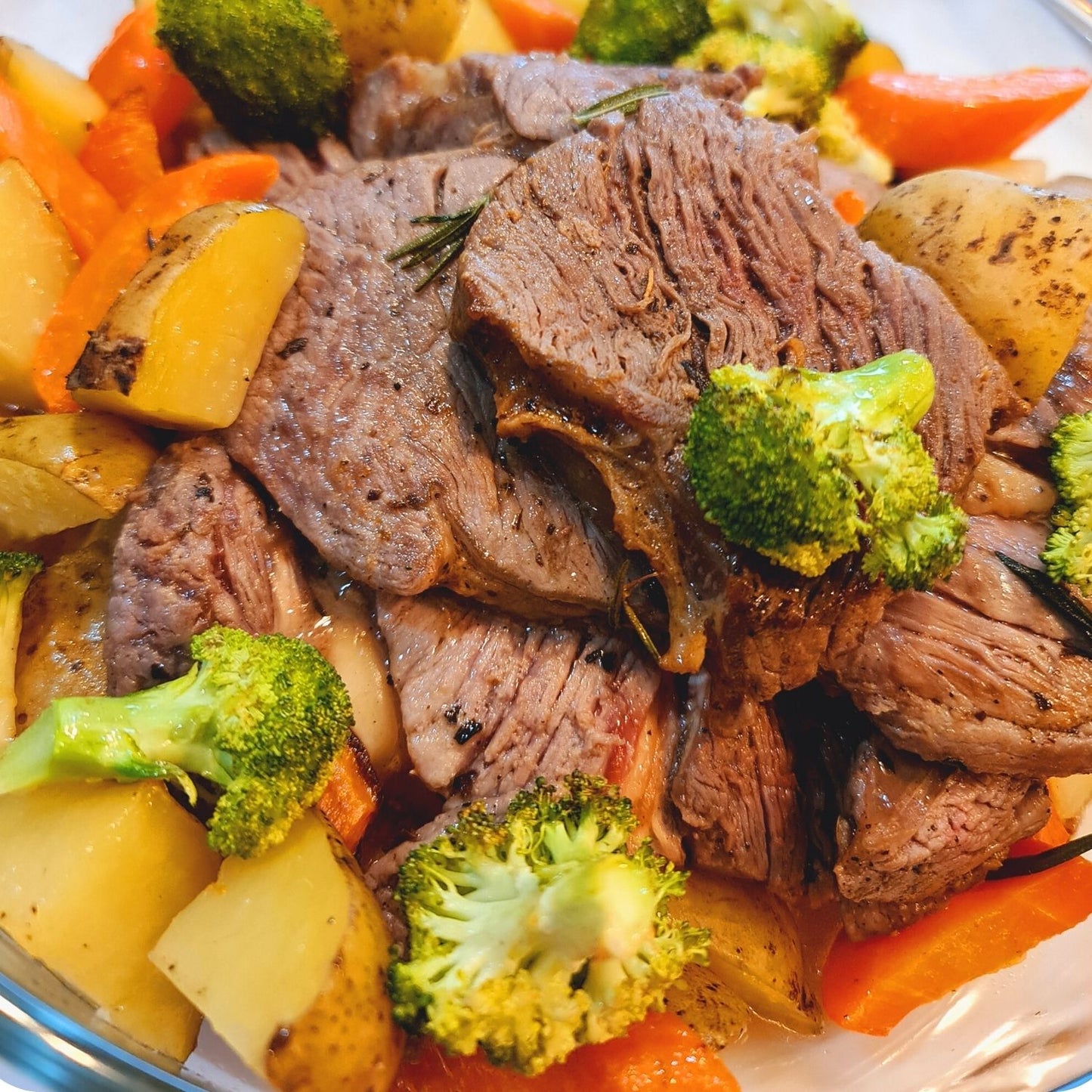 Roast Beef w/ Saute Vegetables