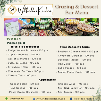 Grazing and Dessert Bar Packages