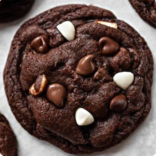 Triple Chocolate Cookies