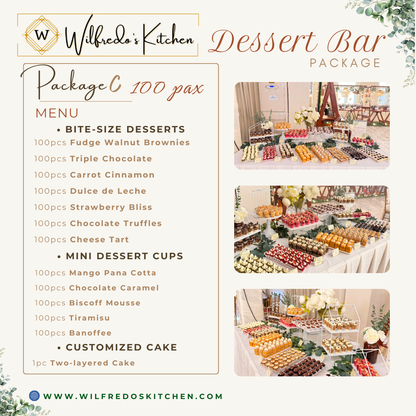 Dessert Bar Packages