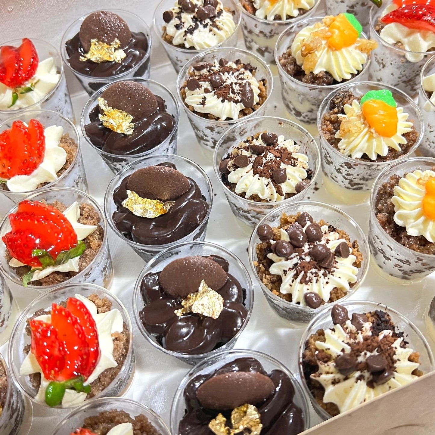 Assorted Mini Dessert Cups