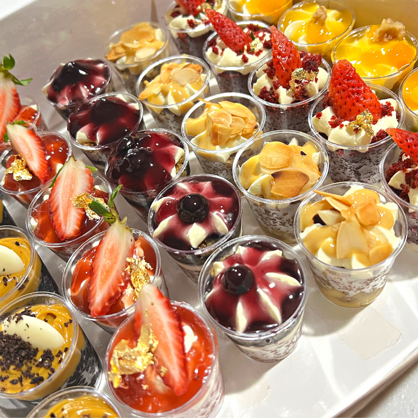 Assorted Mini Dessert Cups